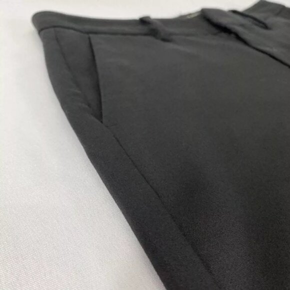 MOS MOSH Ivana Night Kick Black Soft Tailoring Flared Crop Pants - 36/US… - Picture 8 of 12